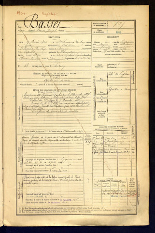 Basset, Louis Honoré Joseph