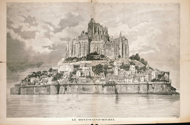 Le Mont-St-Michel. Par H. Meyer et F. Meaville