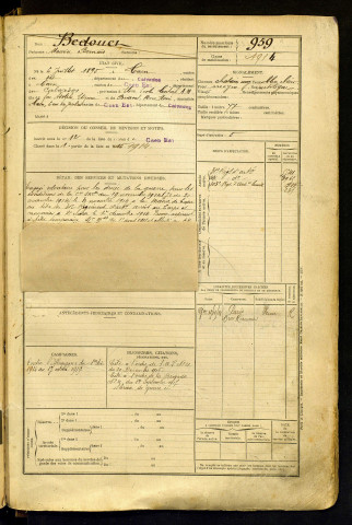 Bedouet, Maurice Bernard