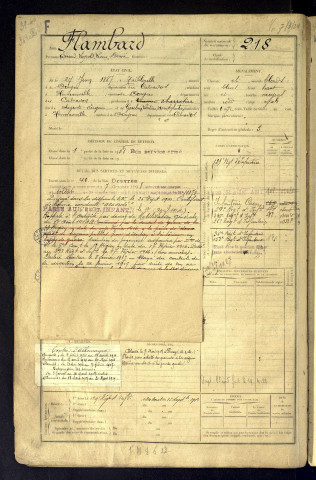 Flambard, Edouard Léopold Léonce Désiré