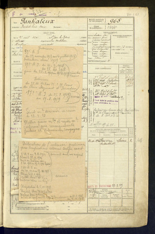 Panhaleux, Baptiste Louis Marie