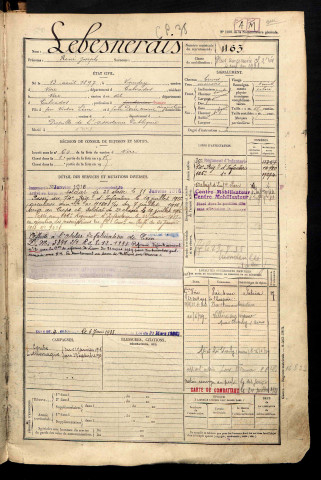 Lebesnerais, René Joseph