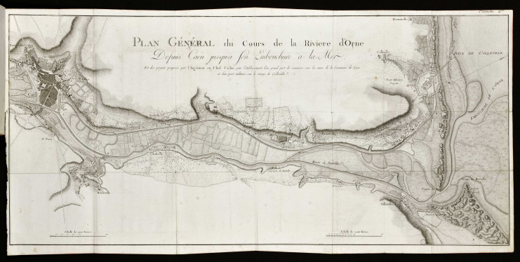 Mémoire sur la navigation de l'Orne inférieure de l'ingénieur Joseph, Marie-François Cachin, 1799, AD14, BH/8/10335