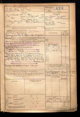 Mellion, Georges Gaston André