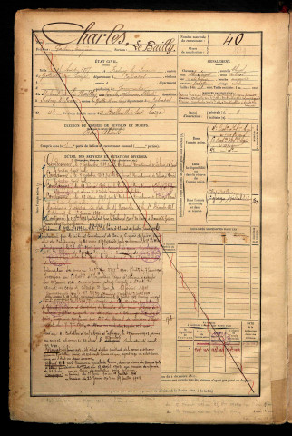 Charles Le Bailly, Gaston Eugène