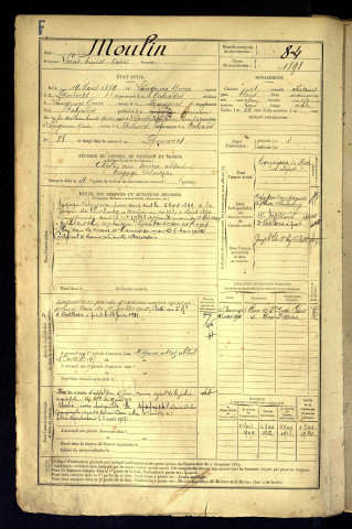 Moulin, Louis Ernest Désiré