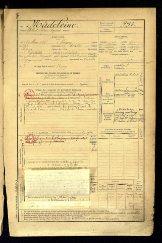 Madeleine, Albert Octave Auguste