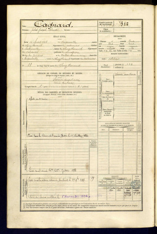 Cagnard, Jules Joseph Alcide