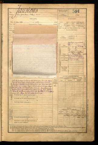 Jausions, Louis Yves Marie Robert