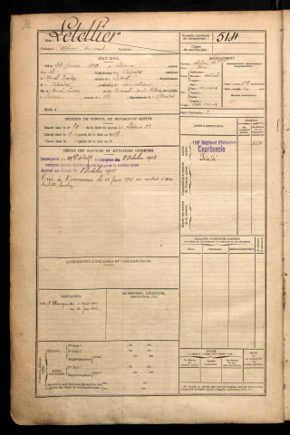 Letellier, Alphonse Fernand