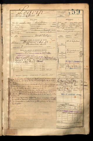 Legrip, Georges Jules Lucien