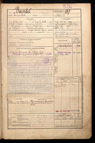 Bourdel, Fernand Charles