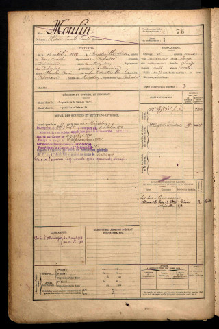 Moulin, Henri Emile Louis