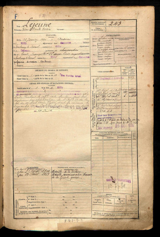 Lejeune, Pierre Emile Désiré