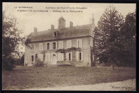 Pierrefitte-en-Cinglais : Château de la Milvaudière (n°1) Autel de l'église (n°2)