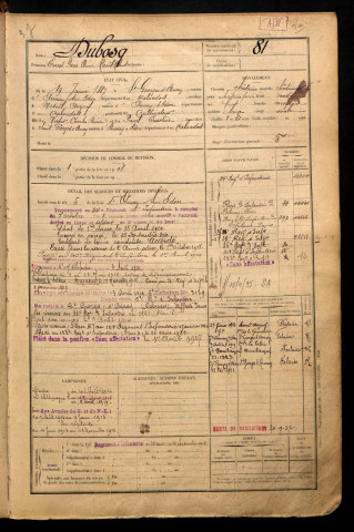 Dubosq, Ernest Pierre Aimé Raoul Roland