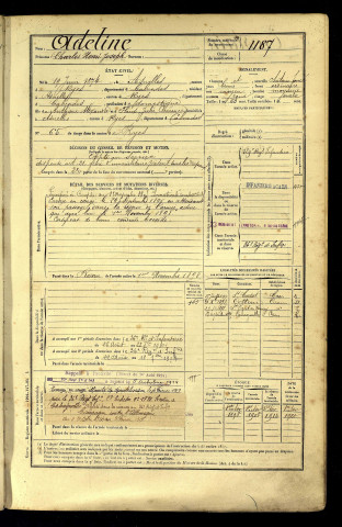 Adeline, Charles Henri Joseph