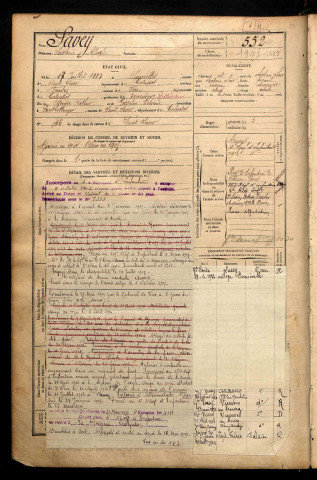 Savey, Sosthène Albert