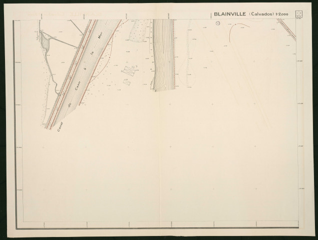 Plans topographiques de Blainville-sur-Orne