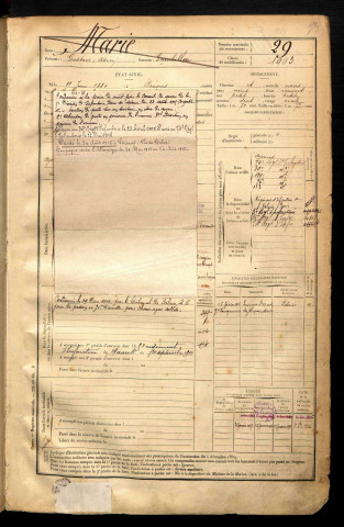 Marie, Gustave Adrien