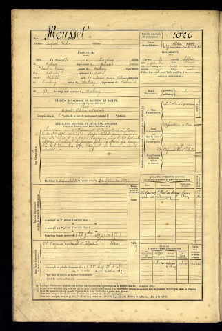 Moussel, Auguste Victor