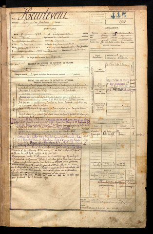 Heurtevent, Léon Jules Gaston