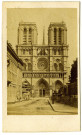 Vue de la cathédrale Notre-Dame de Paris