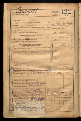 Cousinard, Eugène Hippolyte Joseph