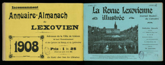 1908 : la Revue lexovienne illustrée.