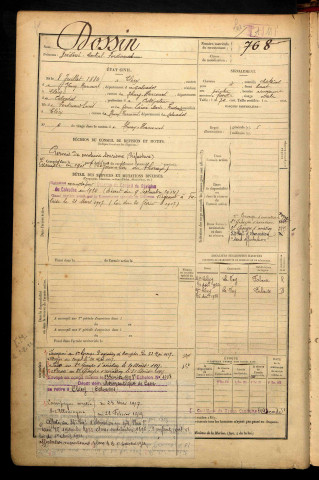 Dossin, Frédéric Martial Ferdinand