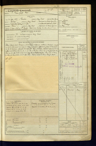 Cazenave Lacrouts, Pierre Joseph René