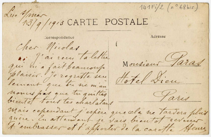 Casino de Luc-sur-Mer : vues extérieur et intérieur, cartes d'abonnement/admission, portrait d'un professeur de danse (n°1 à 70 , 462 à 466).