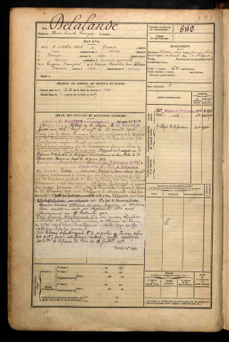 Delalande, Henri Emile Georges