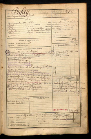 Dufay, Eugène William Joseph