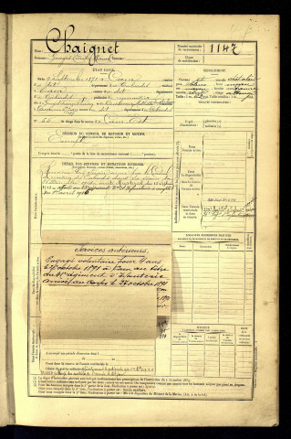 Chaignet, Georges Emile Raoul