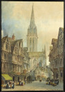 "Caen, the church of Saint-Pierre", par Paul Braddon