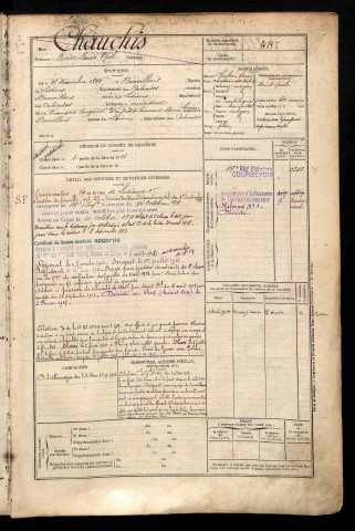 Chauchis, Moïse Louis Noël