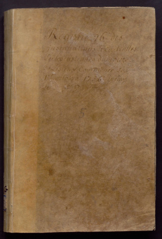 1er octobre 1756-3 novembre 1758