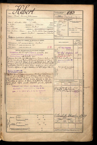 Hébert, Marcel Edmond Gustave