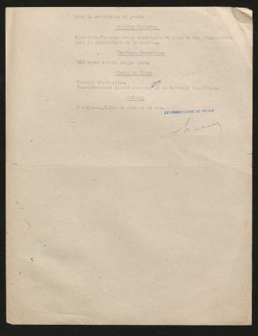 Septembre et octobre