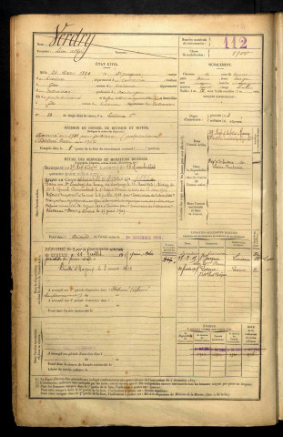 Verdry, Léon Albert