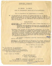 Nomination à l'ordre national de la légion d'honneur le 28 août 1944