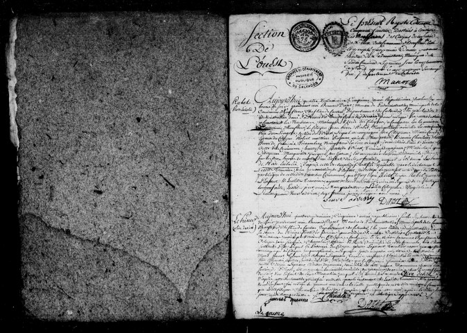 Section Ouest (an V-an VI)