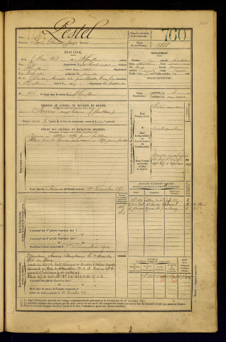 Pestel, Paul Théodore Joseph