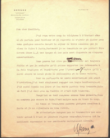 Paul-Elie Guernez, artiste à Honfleur