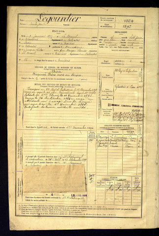 Legourdier, Emile Jean