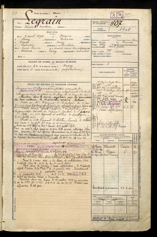 Legrain, Firmin Médéric