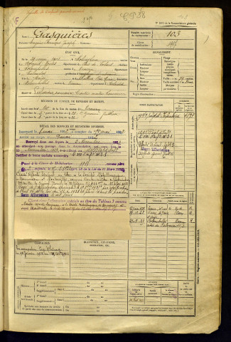 Gasquiéres, Eugène François Joseph