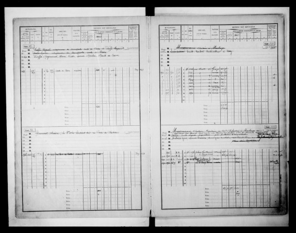 matrice cadastrale des propriétés bâties, 1911-1971, 2e vol. (cases 883-1684)