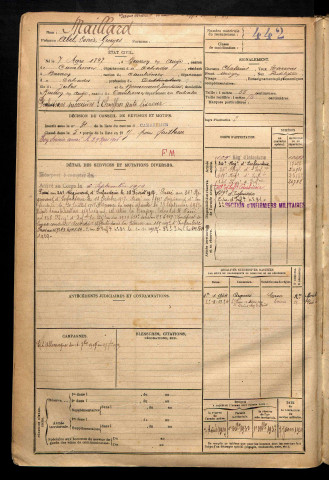 Maillard, Abel Denis Georges